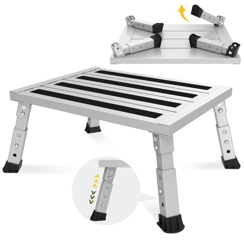 Adjustable step stool - adjustable,