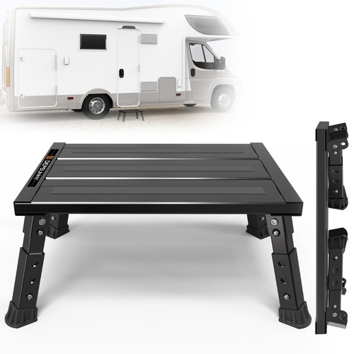 Adjustable step stool - step,