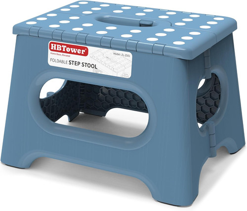 Hbtower folding step stool - stool, 9