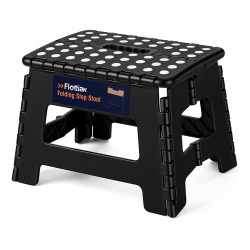 Inch folding step stool - 9,