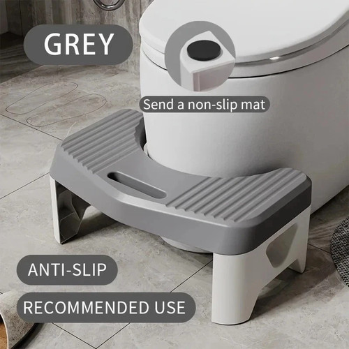 Non slip toilet step - toilet, stool