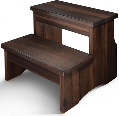 Wooden two step stool for - stool,