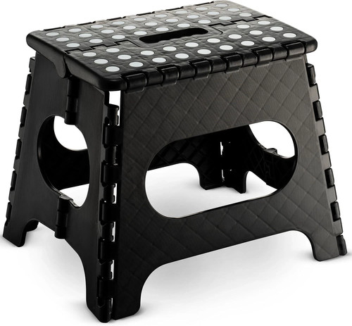 Folding step stool - step,