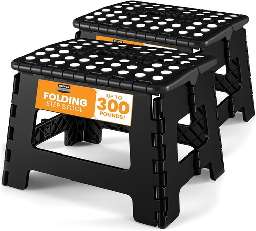 Folding step stool pack of - folding, (pack