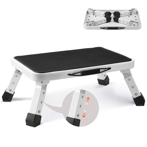 Folding step stool stage - folding, 3-stage