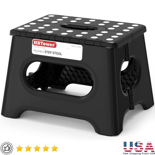 Folding step stool non slip - stool,