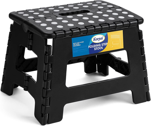 9folding step stool - stool, adults
