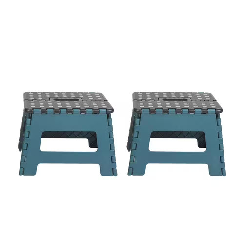 Anvil folding step stool - 8.5'',