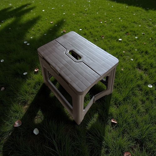 Folding step stool - step,